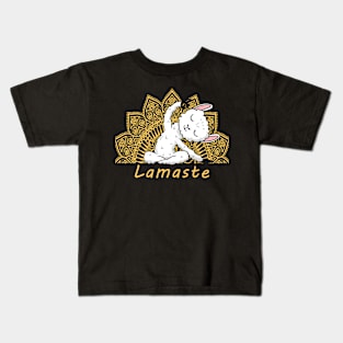 Lama Lamaste Yoga Meditation Kids T-Shirt